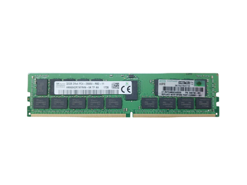 SK HYNIX 32GB PC4-2666V Server Ram / ECC Memory - HMA84GR7AFR4N - VK TF AA Q