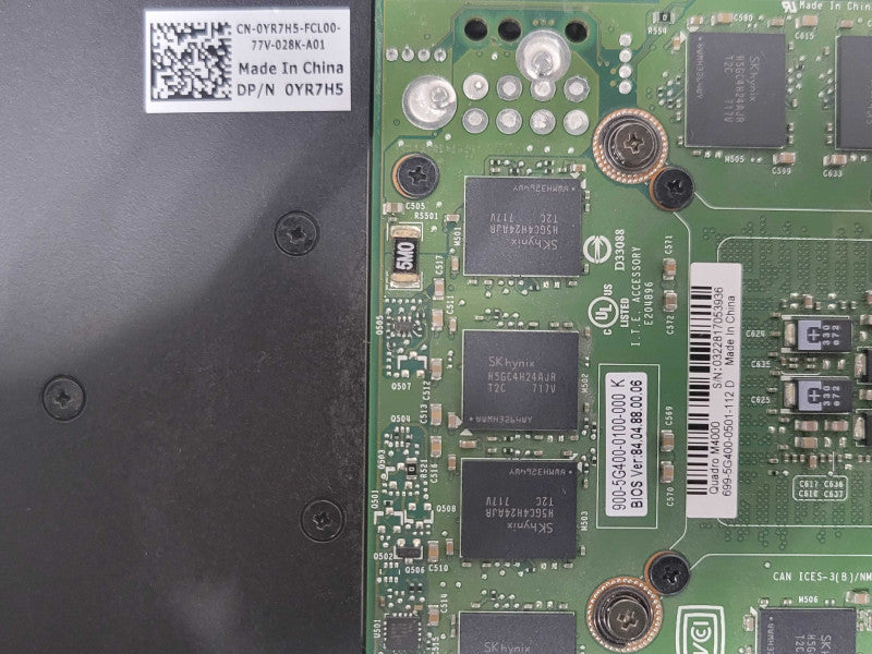 Dell/NVIDIA Quadro M4000 8GB GDDR5 4x Display Ports Graphics card _