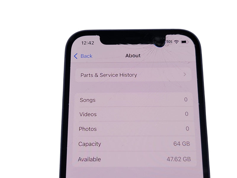 Apple iPhone 12 - 64GB - Purple [A2402 | Read]