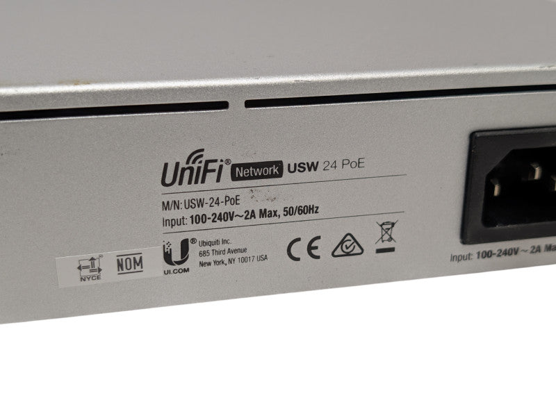 Ubiquiti UniFi USW 24 PoE USW-24-PoE  Network Switch PLEASE READ  -
