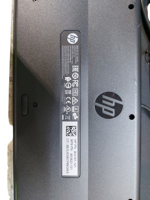 HP Slim USB Full Keyboard Black Sk-2120 803181-031