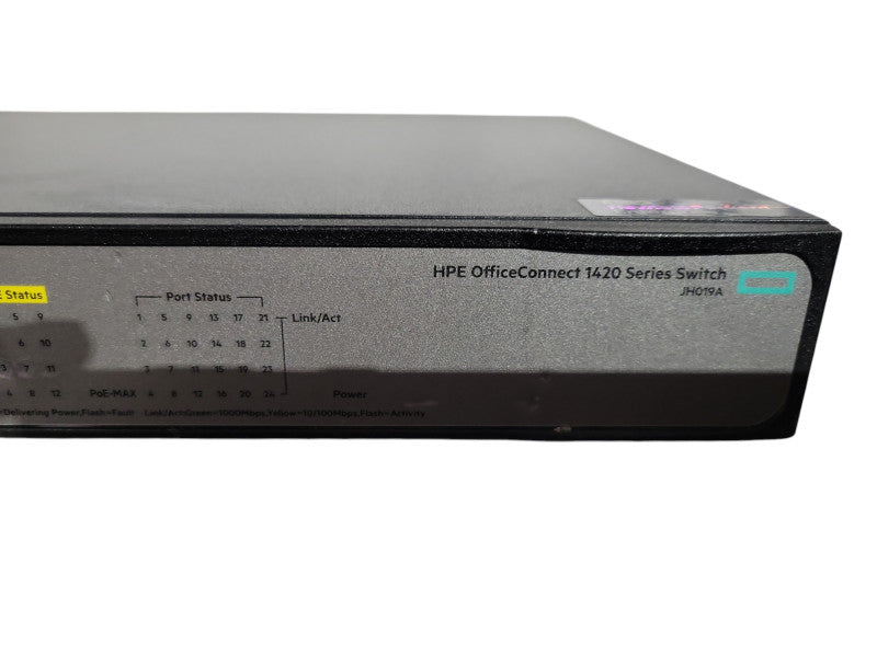 HPE 1420 24G PoE+ (124W) JH019A switch !