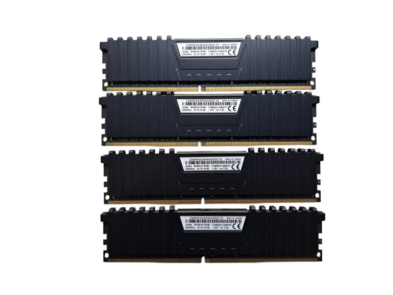 Corsair 64GB (4 x 16GB) VENGEANCE LPX DDR4 2400MHz C16