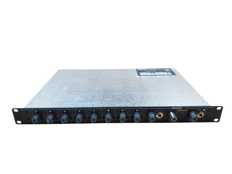 Shure SCM810 Automatic Microphone Mixer with Intellimix *READ* Q