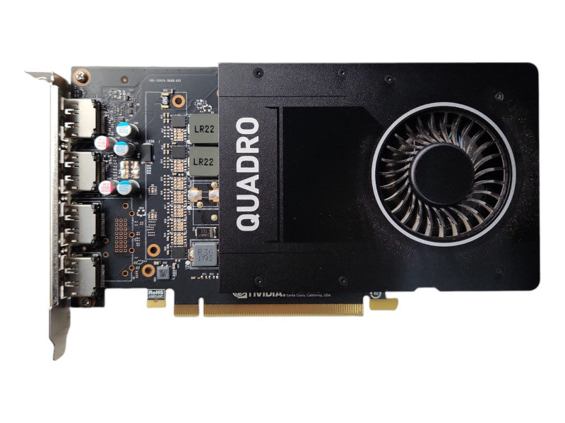 NVIDIA Quadro P2000 5GB GDDR5 Graphics Card, 4x DisplayPort