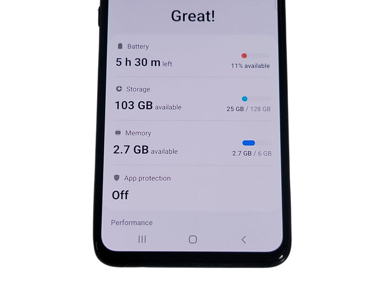Samsung Galaxy S10e - 128GB - Navy Blue [SM-G970W | Read]