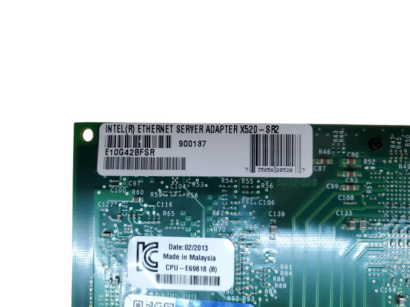 Intel ETH Converged Network Adapter X520-SR2 2-Port 10G
