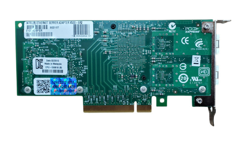 Intel ETH Network Adapter X520-SR2 2-Port 10G - Low Profile