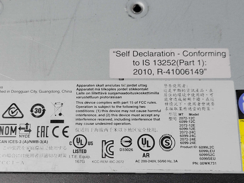 IBM Storwize V3700 00Y26,13 24 Bay Expansion Array w/ 2x 00RY382 Controller _