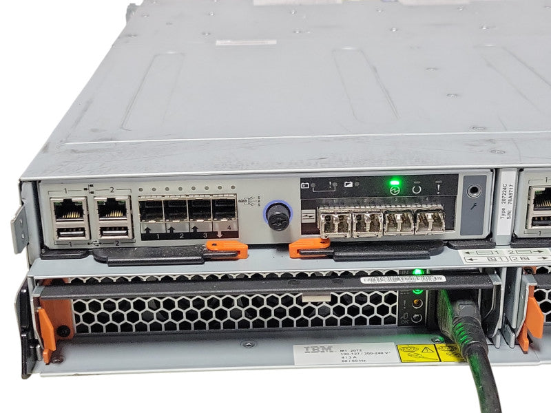 IBM Storwize V3700 00Y26,13 24 Bay Expansion Array w/ 2x 00RY382 Controller _