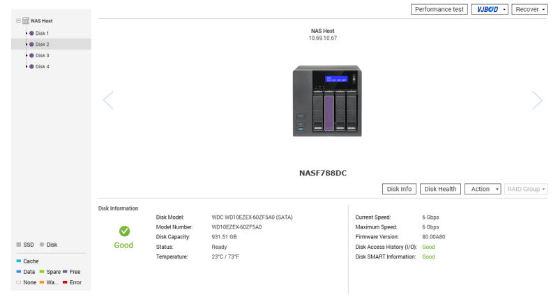 QNAP TS-453A 4-Bay NAS, Celeron N3150 1.60GHz, 4GB RAM w/ 4x1TB HDDs