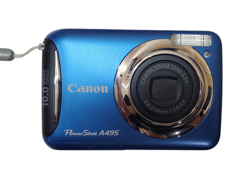 Canon PowerShot A495 10.0MP Digital Camera Q