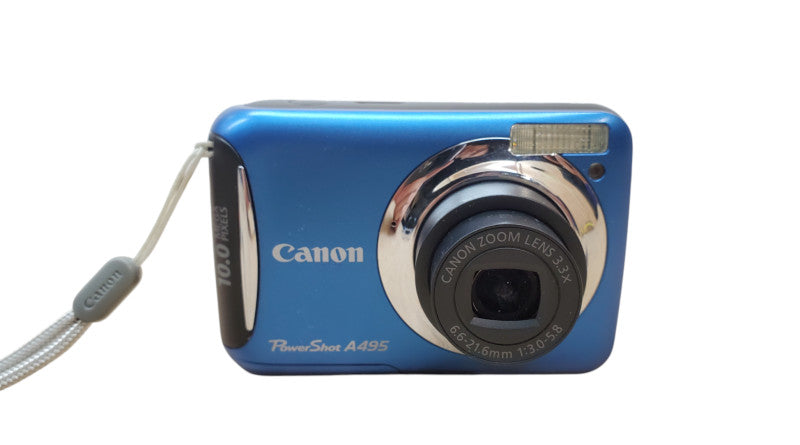 Canon PowerShot A495 10.0MP Digital Camera Q