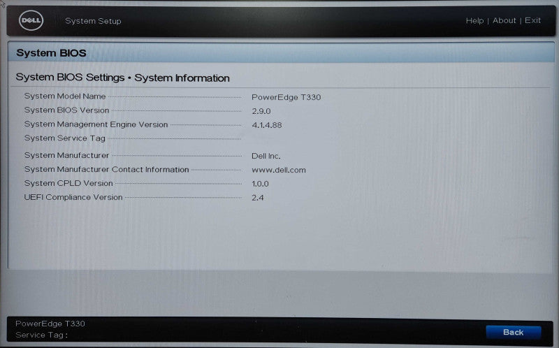 Dell PowerEdge T330 8x3.5", Xeon E3-1240v5, 32GB DDR4, 4x 4TB SAS, H730
