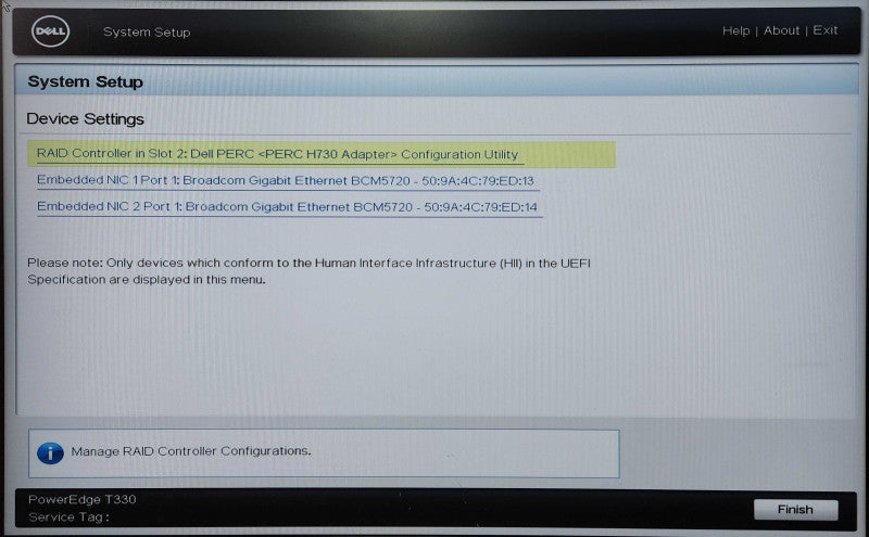 Dell PowerEdge T330 8x3.5", Xeon E3-1240v5, 32GB DDR4, 4x 4TB SAS, H730