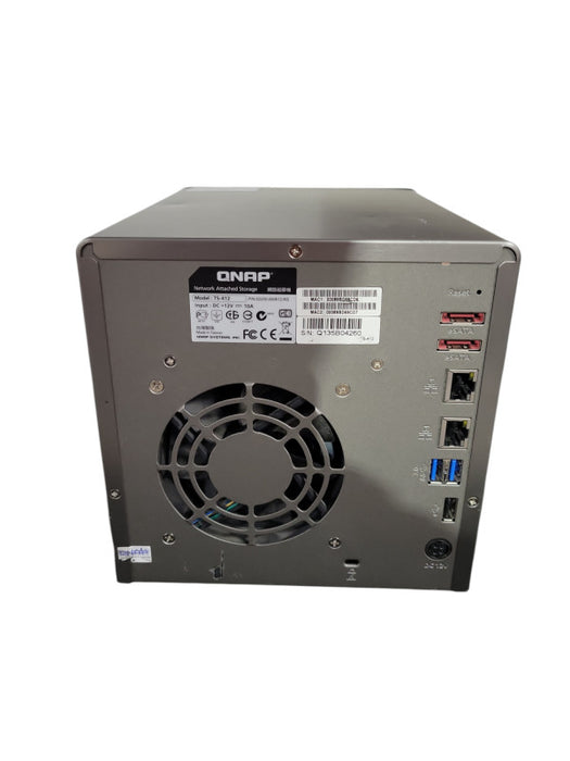 QNAP TS-412 4-Bay NAS, 4TB (4x 1TB) 3.5" HDD !
