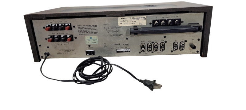 Luxman R-3030 Stereo AM FM Tuner Amplifier Receiver| READ