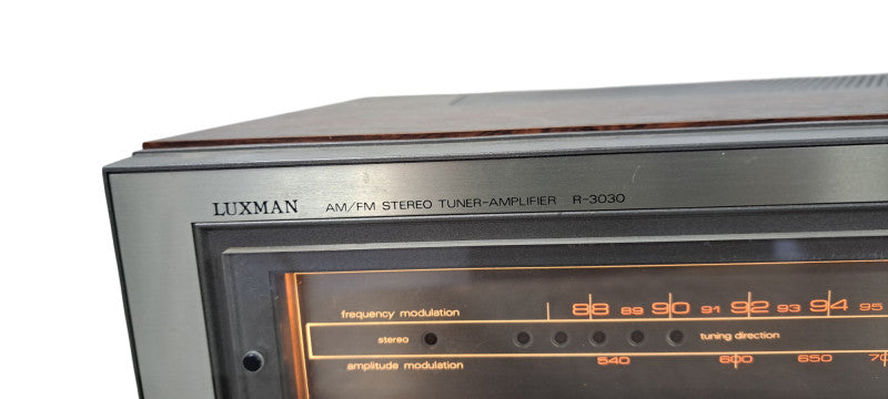 Luxman R-3030 Stereo AM FM Tuner Amplifier Receiver| READ