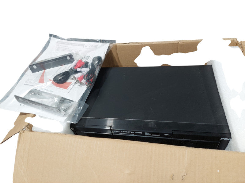 Pyle Dual Cassette Deck Model: PT-649D Rack Mountable  =