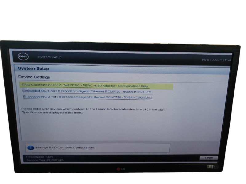 Dell PowerEdge T330 Xeon E3-1220 v5 @3.0GHz 24GB DDR4 RAM PERC H730 No HDD