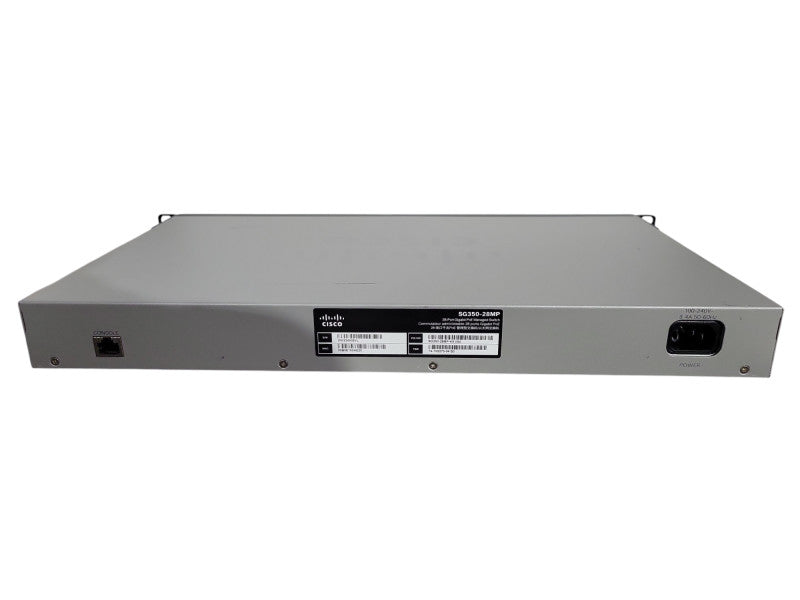 Cisco SG350-28MP-K9 V04, 28-Port Gigabit PoE Managed Switch, 4x SFP !