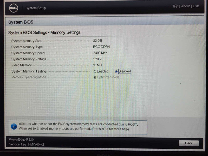 Dell PowerEdge R330 3.5" 1x Xeon E3-1240 v6 32GB DDR4 H330 - No HDD $