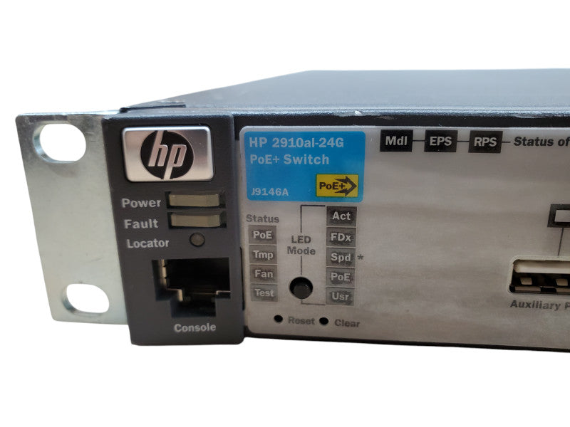 HP 2910AL-24G J9146A 24 Port Gigabit Ethernet PoE+ Switch