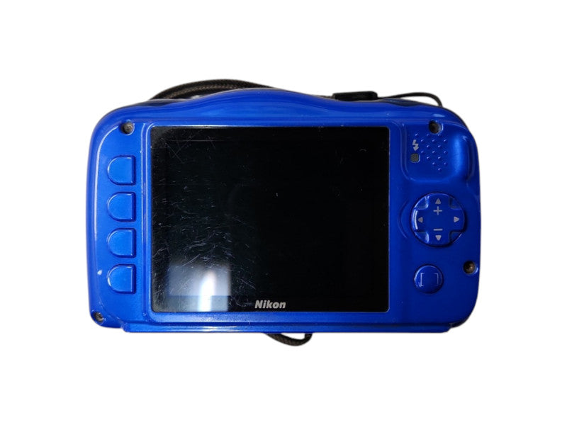 Nikon COOLPIX W100 13.2MP Waterproof Shockproof Compact Digital Camera, SEE