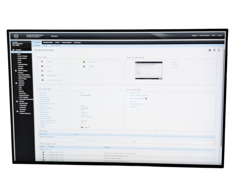 DELL PowerEdge R620 2x Intel Xeon E5-2660 v2 128GB RAM  -