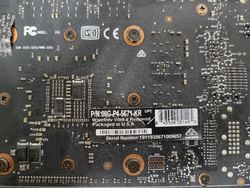 EVGA NVIDIA GeForce GTX 1070 Ti 8GB GDDR5 Graphics Card _