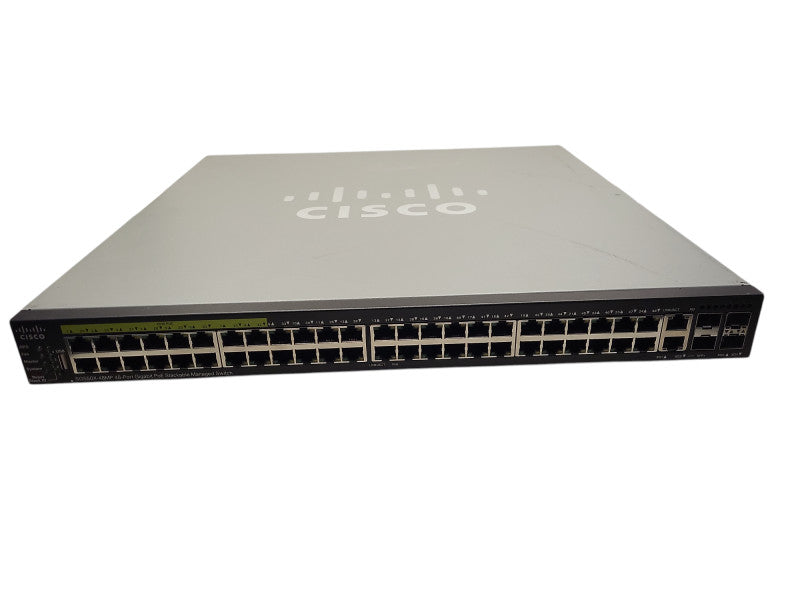 Cisco SG550X-48MP-K9 V02 | 48-Port Gigabit PoE Stackable Managed Switch $