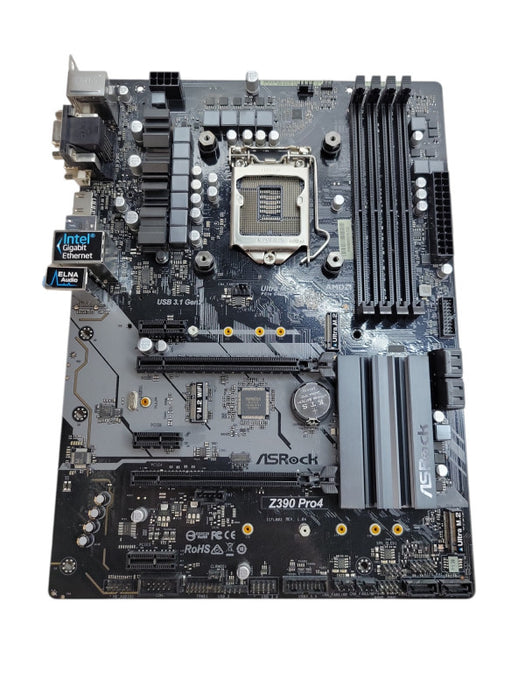 ASRock Z390 Pro4 LGA 1151 M.2 DDR4 ATX Motherboard  %
