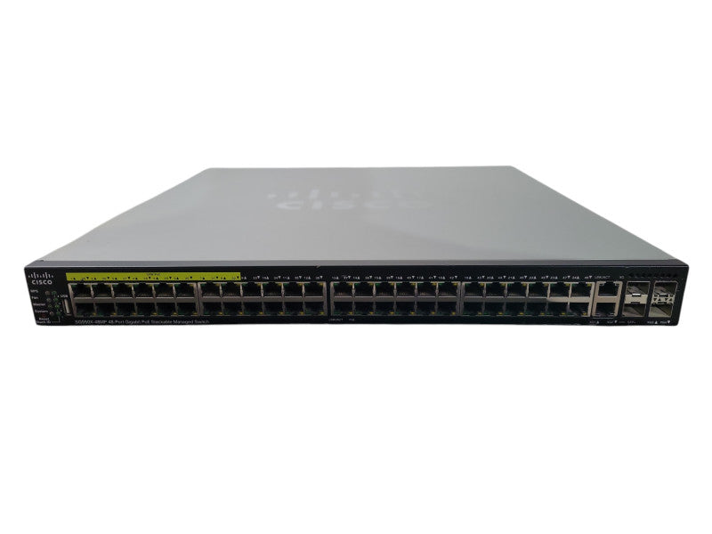 Cisco SG550X-48MP-K9 V02 | 48-Port Gigabit PoE Stackable Managed Switch !