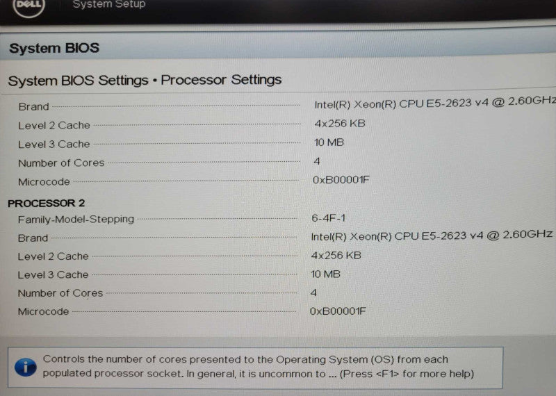 Dell PE R430, 2x Xeon E5-2623v4 2.60GHz 32GB DDR4 H730 Mini 4x 1.8TB SAS HD _