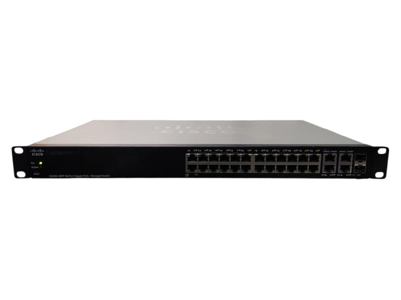 Cisco SG300-28PP-K9 V04, 28-Port Gigabit PoE+ Managed Switch, 2x SFP