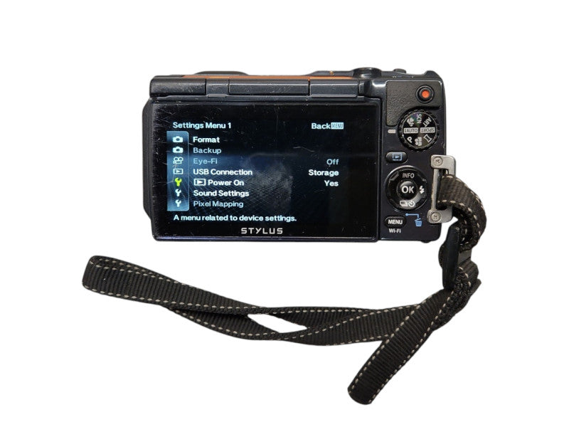 Olympus Stylus Tough TG-860 16.0MP Digital Camera w/ Battery & 64GB SD Card