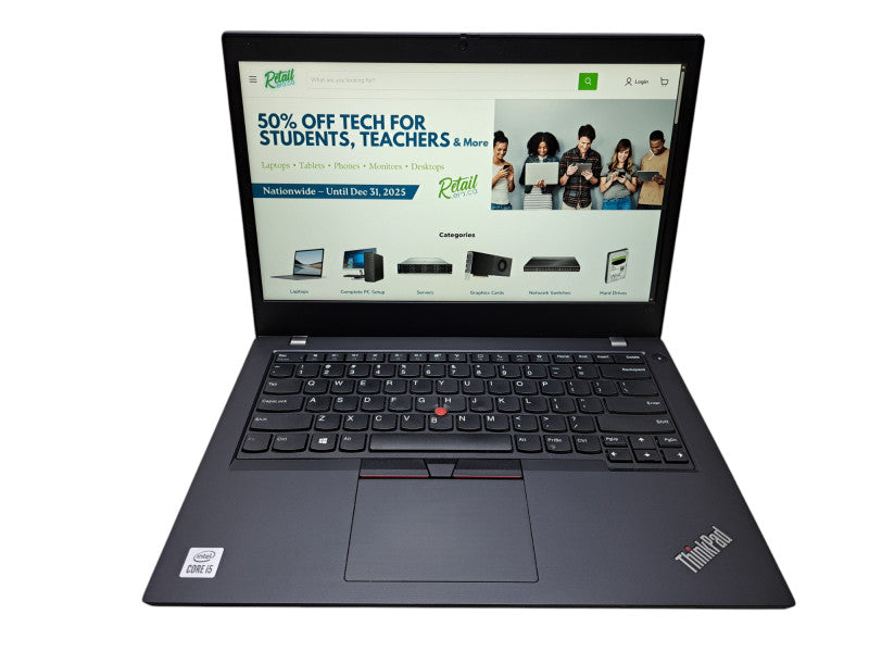 Lenovo ThinkPad L14 | Core i5-10210U @1.60GHz, 8GB DDR4, 256GB NVMe  Lap200