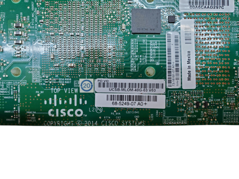 Cisco UCSB-MLOM-40G-03 2-Port 40Gb mLOM Network Interface Card