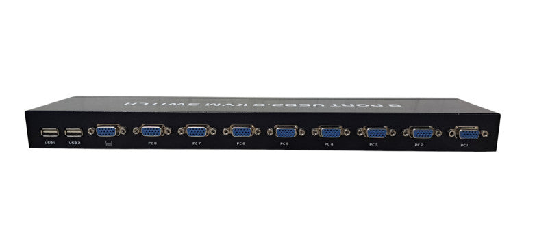 8 Port HDMI KVM Switch USB2.0 8 in 1 Out Switcher