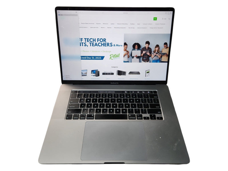 Apple MacBook PRO A1990 15-inch 2019, i9-9880H 2.30GHz, 32GB DDR4, 1TB HDD