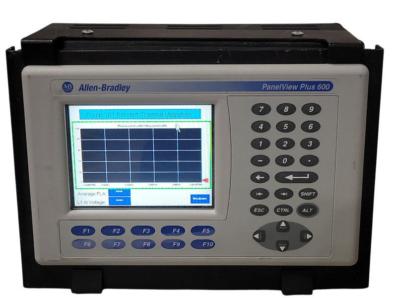 allen bradley panelview plus 600 2711P-B6C20A _