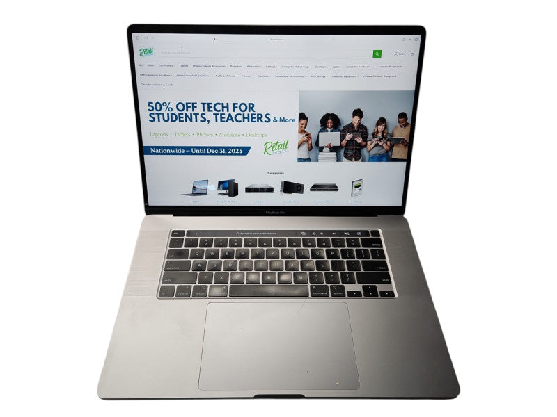 Apple MacBook Pro 16-inch 2019 A2141, i7-9750H 2.60GHz, 32GB DDR4, 1TB SSD