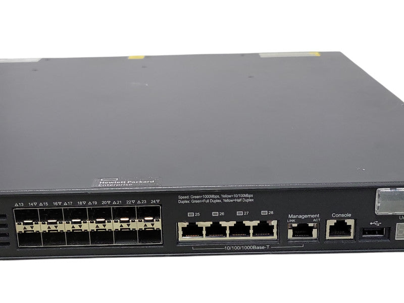 HPE 5820x 24XG SFP+ switch JC102B 24-Port SFP+ Networking Switch, 2x PSU  _