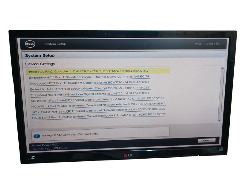 Dell PowerEdge R430 2x Xeon E5-2630v3 32GB DDR4, PERC h730p, 2x 550W READ