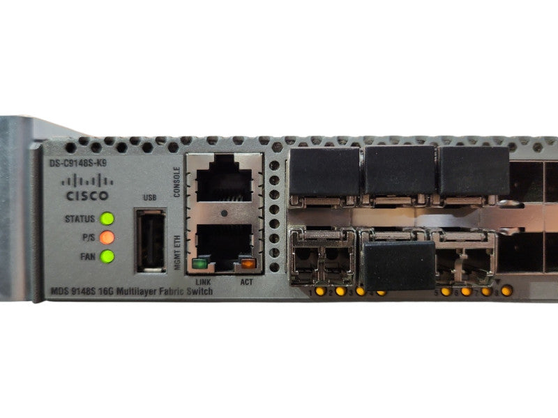 Cisco DS-C9148S-K9 V01 48-Port Multilayer Fabric Switch, 2xPSU