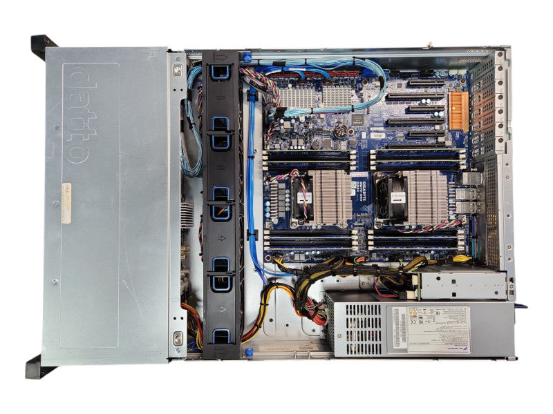 Datto S3E24000 2U 12x3.5" 2x2.5", 2x Xeon E5-2630v4, 64GB DDR4, SAS3008-IR
