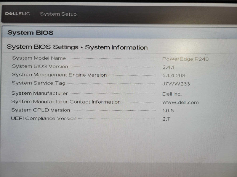 DELL PowerEdge R240 Intel Xeon E-2224 @ 3.40GHz 16GB RAM S140 RAID 3.5" !
