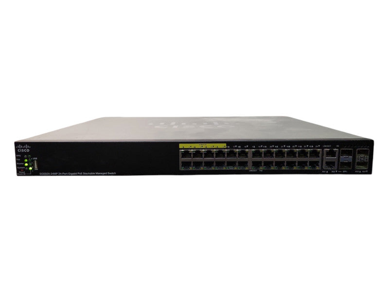 Cisco SG550X-24MP-K9 V02, 24-Port Gigabit PoE Stackable Managed Switch