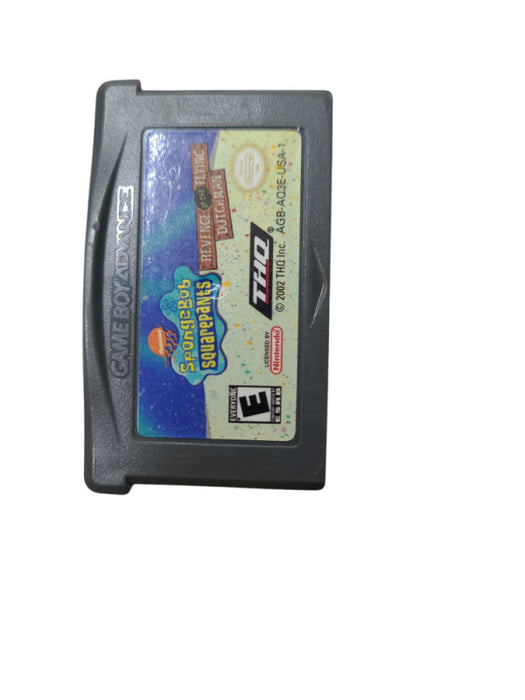Nintendo Game Boy Advance SP (AGS-001) with Spongebob Squarepants game