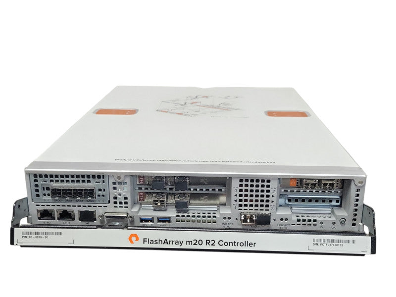 PureStorage FlashArray m20 R2 Controller, 2x Xeon E5-2630v4 CPUs, 192GB DDR _